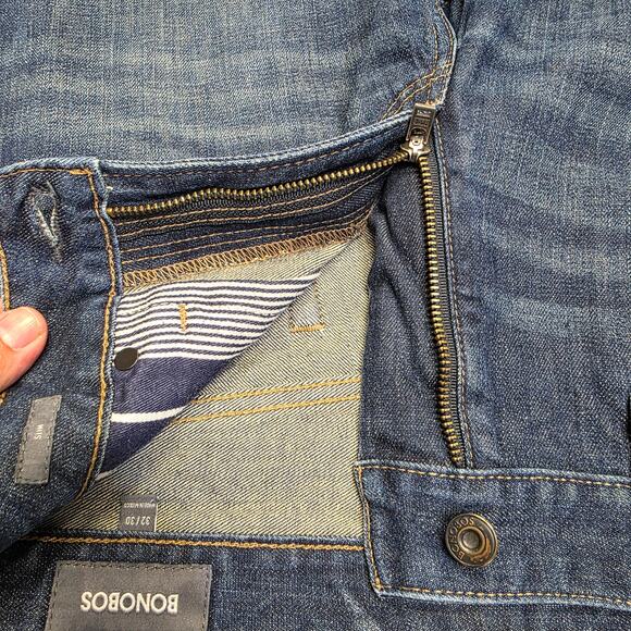 Premium classic timeless everyday Tailored Bonobos Slim Straight Jeans 31x30 - Picture 10 of 14